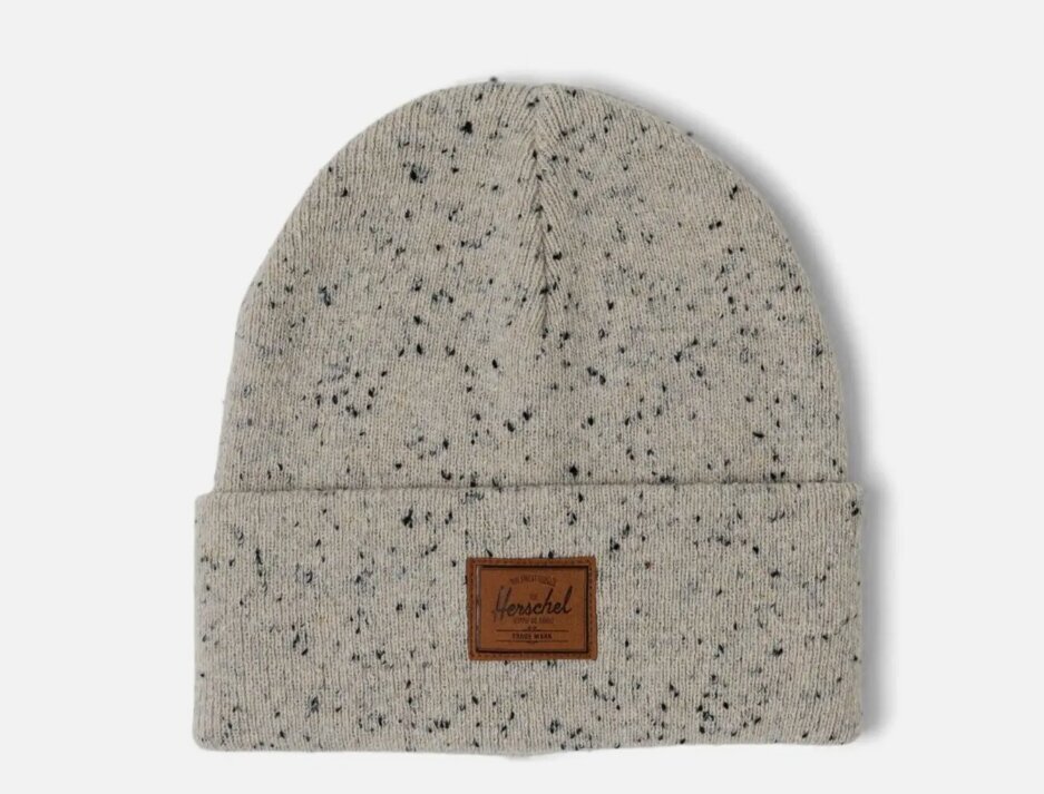 Cepure Herschel Elmer Beanie Oatmeal цена и информация | Vīriešu cepures, šalles, cimdi | 220.lv