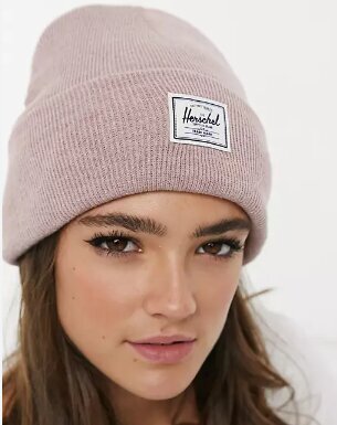 Cepure Herschel Elmer Beanie Heather Ash Rose cena un informācija | Sieviešu cepures | 220.lv