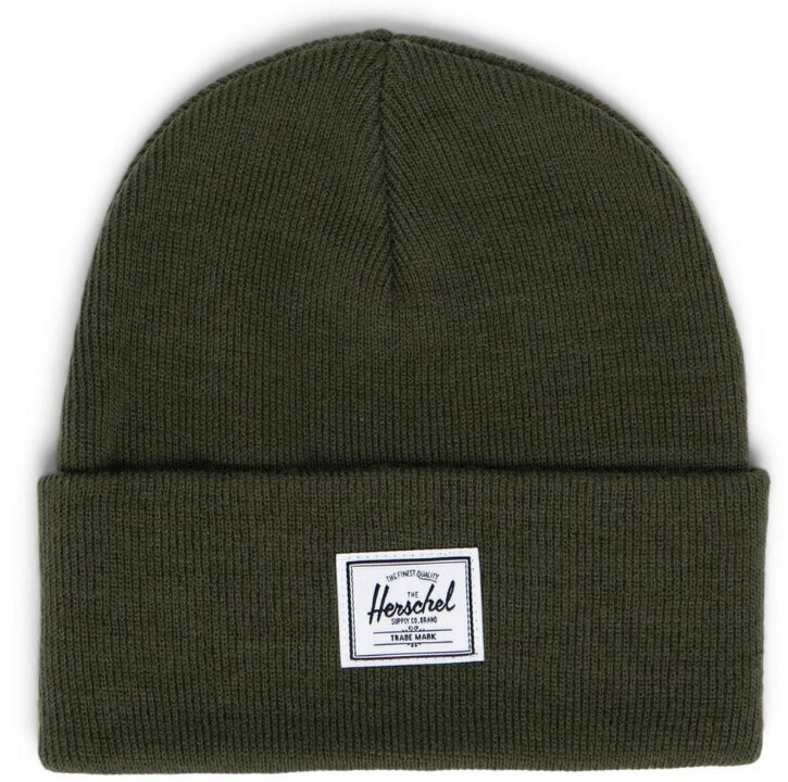 Cepure Herschel Elmer Beanie Ivy Green цена и информация | Vīriešu cepures, šalles, cimdi | 220.lv