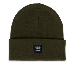 Шапка Herschel  Abbott Beanie Ivy Green цена и информация | Женские шапки | 220.lv