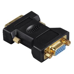 HAMA DVI Adapter DVI plug analogue - 15-pin HDD socket cena un informācija | Adapteri un USB centrmezgli | 220.lv