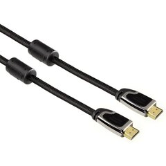 Кабель Hama 00083056 HDMI,1.5м, черный цена и информация | Кабели и провода | 220.lv