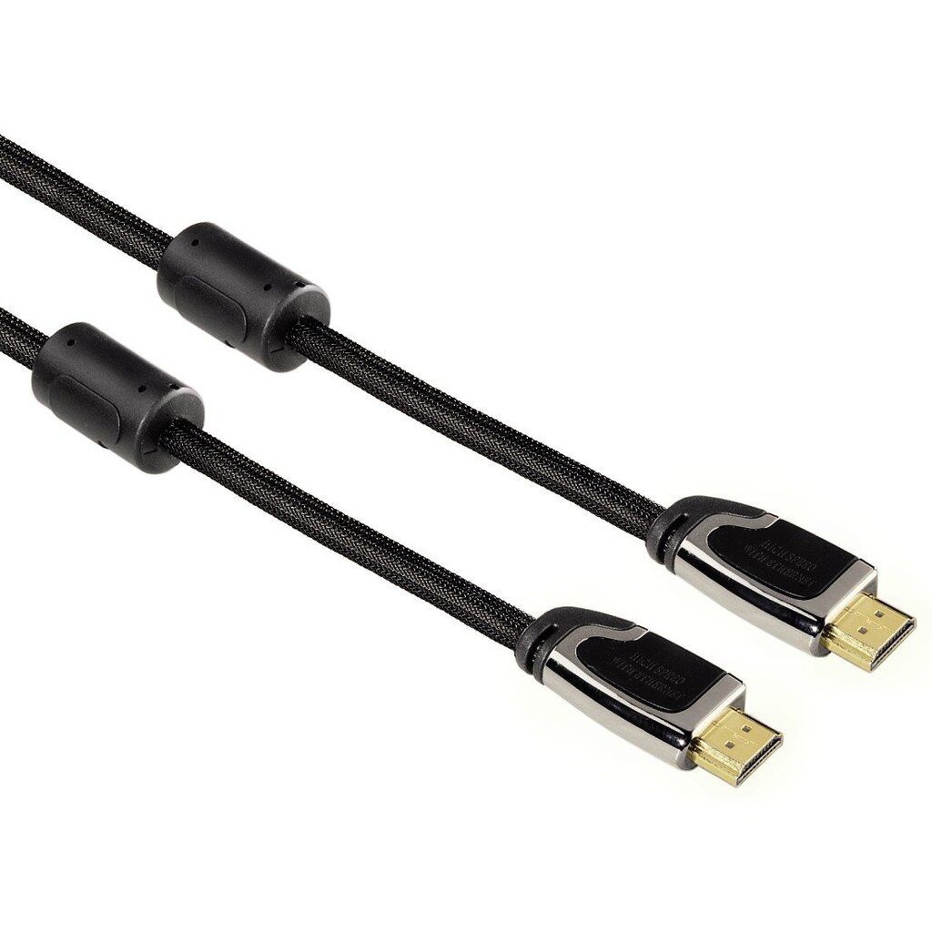 Kabelis Hama 00083056 HDMI, 1.5m, melns цена и информация | Kabeļi un vadi | 220.lv