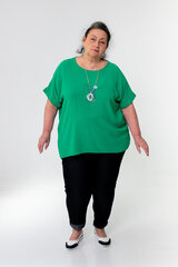 Блуза женская, зелёная цена и информация | Женские блузки, рубашки | 220.lv