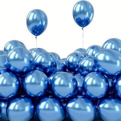 Baloni, zili, 50 gab. cena un informācija | Baloni | 220.lv