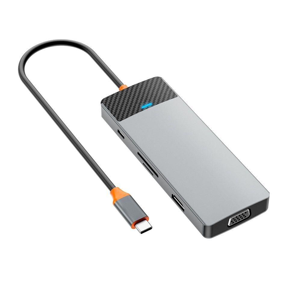 WiWU HUB A921HV 9in1 цена и информация | Adapteri un USB centrmezgli | 220.lv