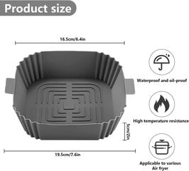Deal вставки для фритюрницы, 2 x 20 см цена и информация | Формы, посуда для выпечки | 220.lv