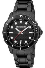 Roberto Cavalli By Franck Muller - RV1G159M - Black RV1G159M0071 цена и информация | Мужские часы | 220.lv