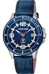 Roberto Cavalli By Franck Muller - RV1G217L - Blue RV1G217L0021 цена и информация | Мужские часы | 220.lv