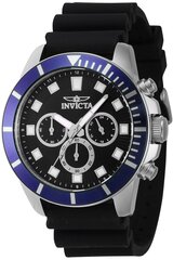 Invicta - 4607 - Black 46079 cena un informācija | Vīriešu pulksteņi | 220.lv