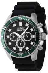 Invicta - 4608 - Black 46086 cena un informācija | Vīriešu pulksteņi | 220.lv