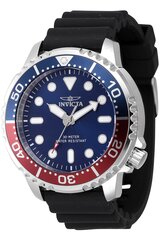 Invicta - 4722 - Black 47222 cena un informācija | Vīriešu pulksteņi | 220.lv