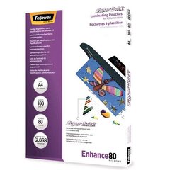 Pārvalki Fellowes Enhance80 Plastificēt (Atjaunots A+) цена и информация | Канцелярия | 220.lv