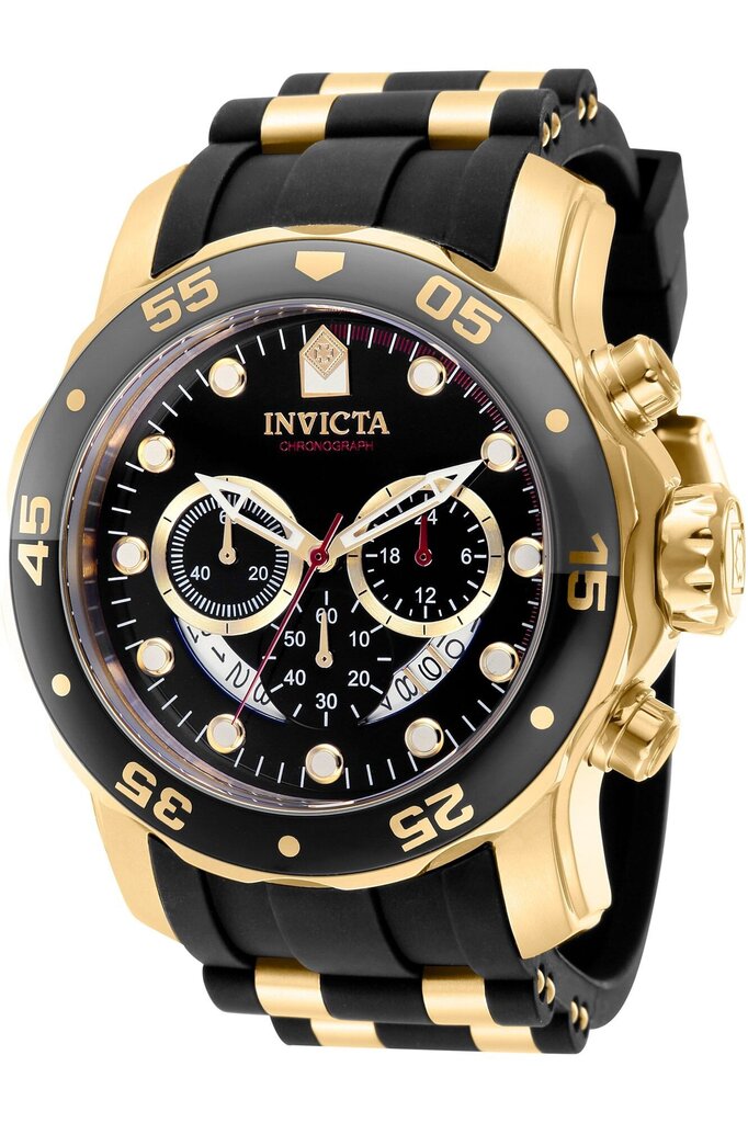 Invicta - 372 - Black 37228 cena un informācija | Vīriešu pulksteņi | 220.lv