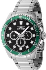 Invicta - 4605 - Grey 46051 cena un informācija | Vīriešu pulksteņi | 220.lv