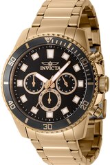 Invicta - 4605 - Yellow 46054 cena un informācija | Vīriešu pulksteņi | 220.lv