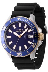 Invicta - 4609 - Black 46092 цена и информация | Мужские часы | 220.lv