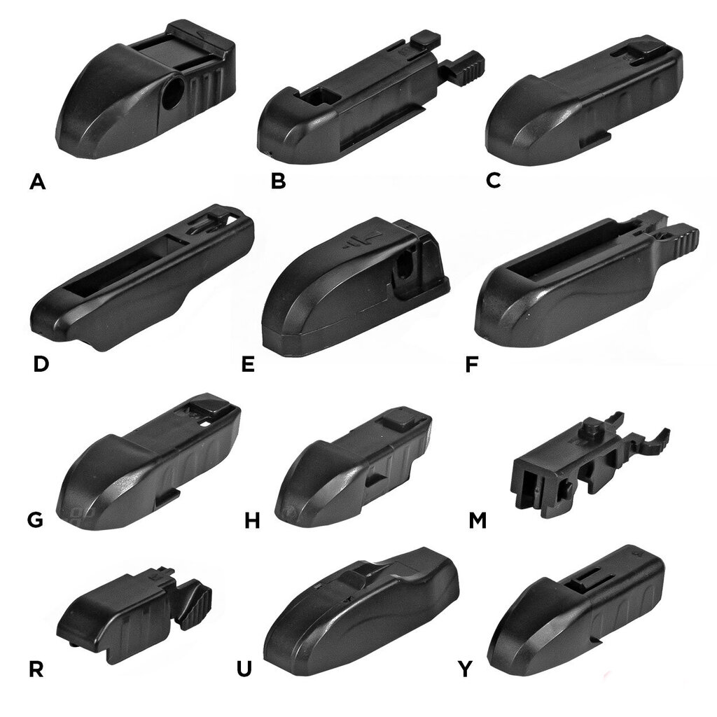 Logu slotiņas universālas, 13" (330mm) 12 adapters цена и информация | Logu slotiņas | 220.lv