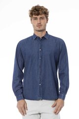 Distretto12 - C2U CA0643 C0009DD01 - Blue C2UCA0643C0009DD01_0001DENIM-M цена и информация | Мужские рубашки | 220.lv