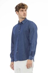 Distretto12 - C2U CA0643 C0009DD01 - Blue C2UCA0643C0009DD01_0001DENIM-M цена и информация | Мужские рубашки | 220.lv