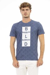 Baldinini Trend - TSU538_COMO - Blue TSU538_COMO_Blu29-XXL cena un informācija | Vīriešu T-krekli | 220.lv