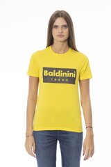 Baldinini Trend - TSD07_MANTOVA - Yellow TSD07_MANTOVA_GialloYellow-XL cena un informācija | T-krekli sievietēm | 220.lv