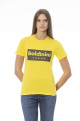 Baldinini Trend - TSD07_MANTOVA - Yellow TSD07_MANTOVA_GialloYellow-XL cena un informācija | T-krekli sievietēm | 220.lv