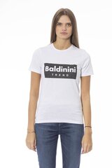 Baldinini Trend - TSD07_MANTOVA - White TSD07_MANTOVA_BiancoWhite-XL cena un informācija | T-krekli sievietēm | 220.lv