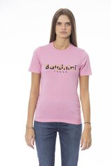 Baldinini Trend - TSD04_MANTOVA - Pink TSD04_MANTOVA_Rosa1-XL цена и информация | Женские футболки | 220.lv