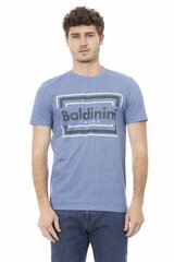 Baldinini Trend - TSU543_COMO - Blue TSU543_COMO_1-XXL цена и информация | Мужские футболки | 220.lv