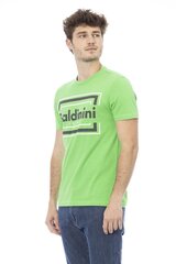 Baldinini Trend - TSU543_COMO - Green TSU543_COMO_VERDE-XXL cena un informācija | Vīriešu T-krekli | 220.lv