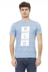 Baldinini Trend - TSU538_COMO - Blue TSU538_COMO_RigaAzzuro42-XXL цена и информация | Мужские футболки | 220.lv