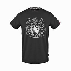 Aquascutum - T00623 - Black T00623_99-XXL цена и информация | Мужские футболки | 220.lv