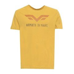 Armata Di Mare - 5351085- - Yellow 5351085--1096-G3XL-3XL cena un informācija | Vīriešu T-krekli | 220.lv