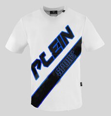 Plein Sport - TIPS111T - White TIPS111T_N01-XXL цена и информация | Мужские футболки | 220.lv