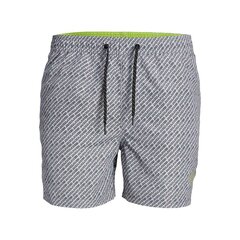 Плавки мужские Jack & Jones BRANDED MINI 12228835 Белый цена и информация | Плавки, плавательные шорты | 220.lv