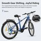 Elektriskais velosipēds Eleglide C1 Mid-Drive, 27,5", zils cena un informācija | Elektrovelosipēdi | 220.lv