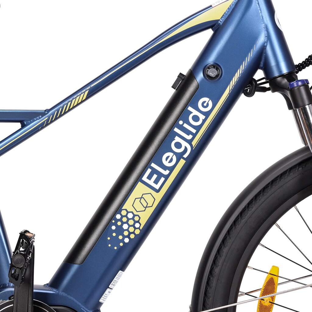 Elektriskais velosipēds Eleglide C1 Mid-Drive, 27,5", zils cena un informācija | Elektrovelosipēdi | 220.lv