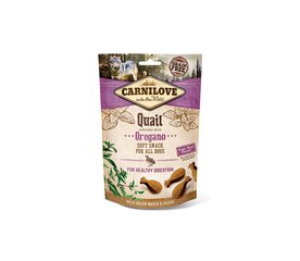 Carnilove Dog Quail with Oregano лакомства для собак, 200 g x 4 цена и информация | Лакомства для собак | 220.lv