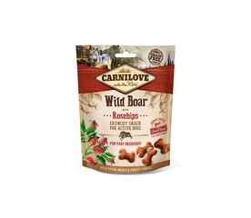 Carnilove Dog Wild Boar with Rosehips лакомства для собак, 200 g x 4 цена и информация | Лакомства для собак | 220.lv