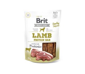 Brit Jerky Lamb Protein Bar лакомства для собак, 80 g x 6 цена и информация | Лакомства для собак | 220.lv