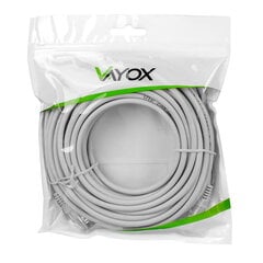 Vayox, UTP CCA 26AWG kabelis, 10m цена и информация | Кабели и провода | 220.lv