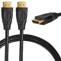 HDMI 1.4 pamata, 1,5 m kabelis LB0002-1.5 VA0186-1.5 Vayox цена и информация | Кабели и провода | 220.lv