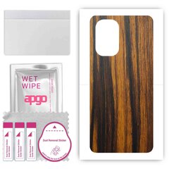 apgo uzlīmju plēves folijas vinils aizmugurei saderīgs ar Xiaomi Mi 11i, Wrap, izturīgs pret skrāpējumiem, viegli uzstādāms - Tigerwood cena un informācija | Ekrāna aizsargstikli | 220.lv