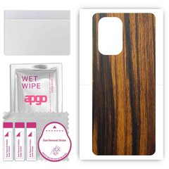 apgo uzlīmju plēves folijas vinils aizmugurei saderīgs ar Xiaomi Mi 11X Pro, Wrap, izturīgs pret skrāpējumiem, viegli uzstādāms - Tigerwood cena un informācija | Ekrāna aizsargstikli | 220.lv