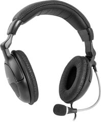 DEFENDER Headset for PC Orpheus HN-898 black cable 3 m cena un informācija | Austiņas | 220.lv