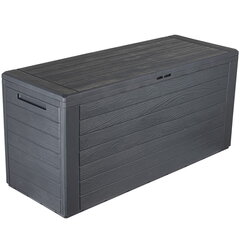 Woodebox dārza kaste, antracīts, 116x44 cm cena un informācija | Komposta kastes un āra konteineri | 220.lv