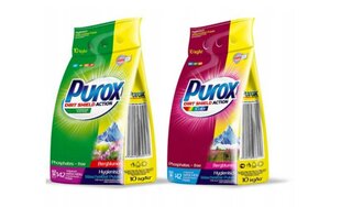 Стиральный порошок Purox Concentrate Color 120 стирок 10 кг + Универсальный стиральный порошок Purox 10 кг цена и информация | Средства для стирки | 220.lv