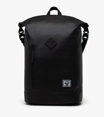 Mugursoma Herschel Roll Top, 23L, melna cena un informācija | Sporta somas un mugursomas | 220.lv