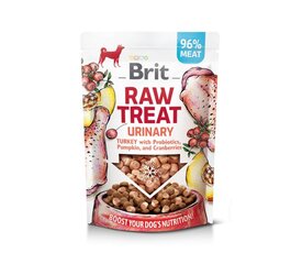 Brit Dog Raw freeze-dried Urinary Turkey лакомства для собак, 40 g x 6 цена и информация | Лакомства для собак | 220.lv